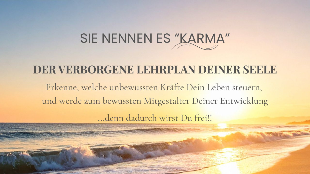 Online Kurs - Der verborgenen Lehrplan Deiner Seele